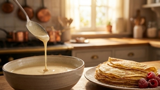 Než začnete míchat těsto na palačinky, sáhněte do mrazáku: Dvě lžíce této rozpuštěné věci v těstě nahradí cukr i tuk a vaši snídani promění v luxusní zážitek jako z Paříže