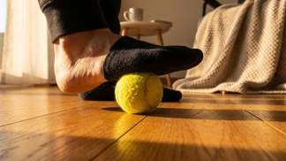 Nejdřív jsem tomu nevěřila: Pětiminutový rituál s tenisákem mě zbavil letité bolesti zad i těžkých nohou