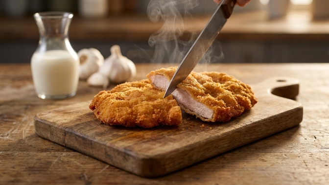 Jak na dokonale křehké řízky? Zkuste babiččin trik se sádlem a máslem