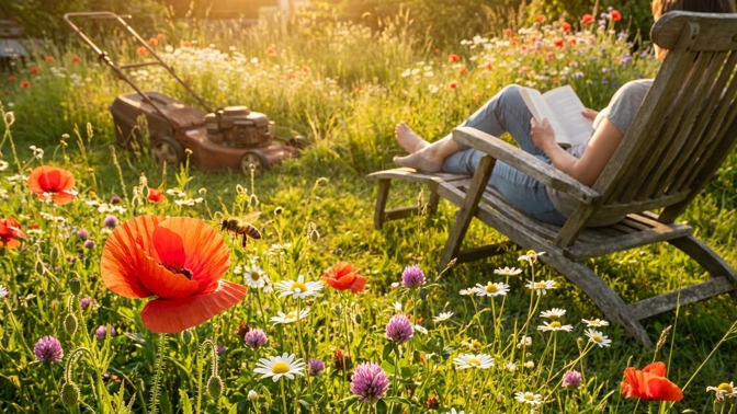 Proč jsem přestala sekat trávník a získala klidné víkendy