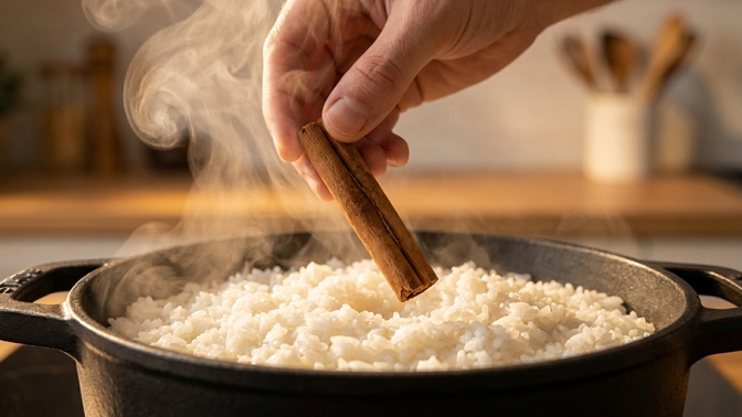 Voňavá rýže jako z restaurace: Proč k ní přidat tyčinku skořice?