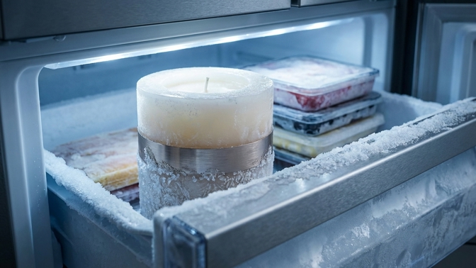 Dejte novou svíčku na hodinu do mrazáku: Geniální trik zajistí, že vydrží hořet třikrát déle
