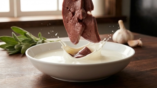 Sbohem tuhým játrům jako podrážka: Stačí tento zapomenutý trik s mlékem a budou se v ústech jen rozplývat