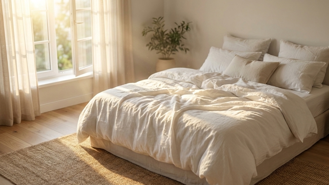 Trápí vás ranní rýma? Důvodem může být příliš brzké stlaní postele