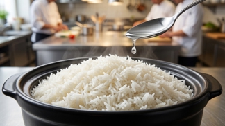 Rýže jako z nejlepší asijské restaurace: Tato lžička octa v hrnci udrží zrna nadýchaná a sněhobílá i druhý den