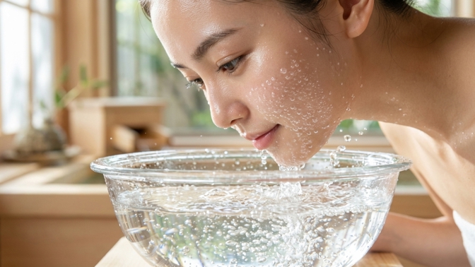 Zapomeňte na vodu z kohoutku: Levný trik s bublinkami z Japonska vyčistí vaše póry