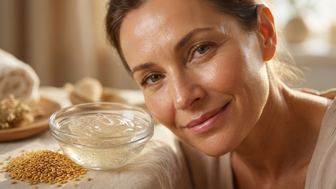 Vypnutá pleť bez botoxu: Jak na domácí omlazení z lněných semínek?