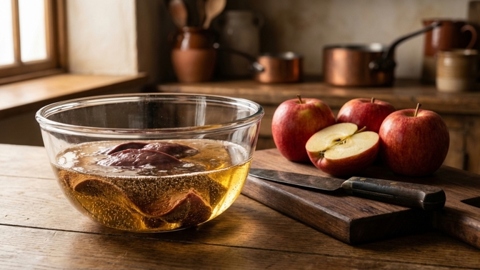 Příprava jemných jater: Jak kyseliny v moštu zjemní strukturu masa?