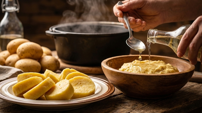 Recept na bramborové knedlíky: Jak zajistit, aby nebyly slizké
