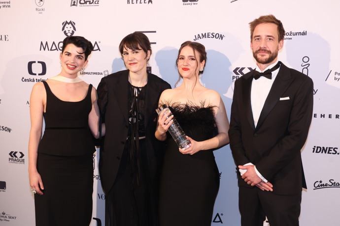 Antonie Formanová předávala cenu Magnesia za nejlepší studentský film.