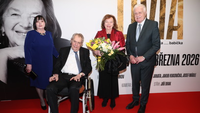 FOTO: Bývalý prezidenti se sešli na premiéře filmu Livia.