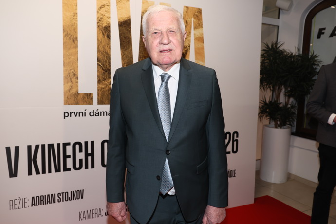 Bývalý prezident Václav Klaus. 