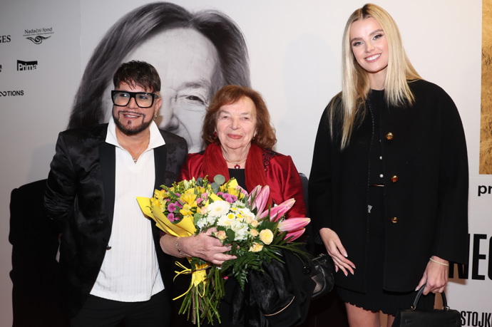 Dorazila i bývalá Miss World Krystyna Pyszková.