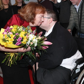 Jindřich Forejt a Livia Klausová.