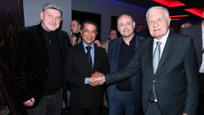 FOTO: Miloš Zeman na slavnostní premiéře filmu Livia.