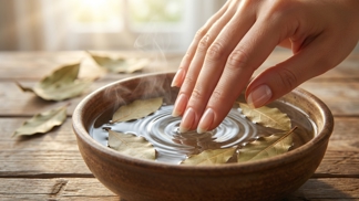 Nehty tvrdé jako skála i bez drahé chemie: Tato pětiminutová lázeň z bobkového listu je promění v neproniknutelný štít