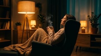 Hlavní vypínač v obýváku nechte večer v klidu: Tato simulace západu slunce v koutě odpojí váš mozek od stresu dřív, než stačíte uvařit čaj