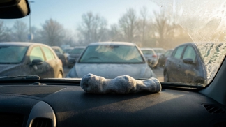 Ostatní řidiči budou ráno marně čekat na odmlžení oken, vy můžete hned jet: Stačí pod sedadlo v autě schovat starou ponožku s tímto obsahem