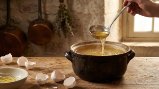 Nevyhazujte vaječné skořápky: Zapomenutý trik babiček vykouzlí z kalné polévky křišťálový pokrm jako z první republiky