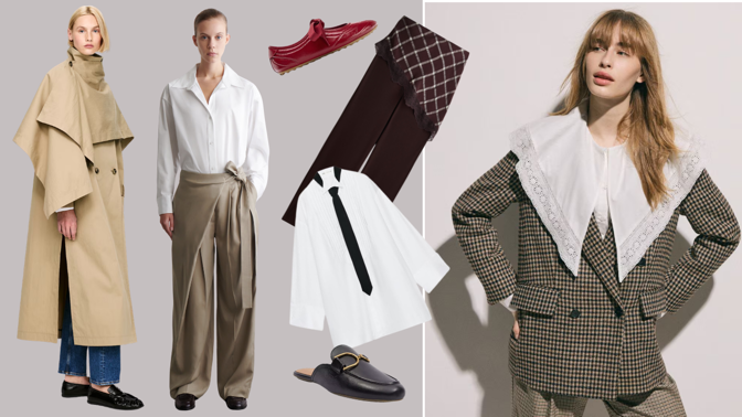 5 základů šatníku na jaro 2026: Trenčkot, bílá košile i široké kalhoty přichází s novými prvky