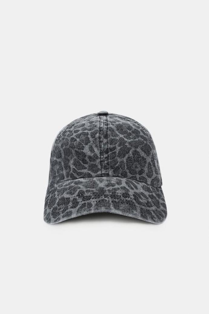 Keprová kšiltovka se zvířecím potiskem, Zara, 399 Kč