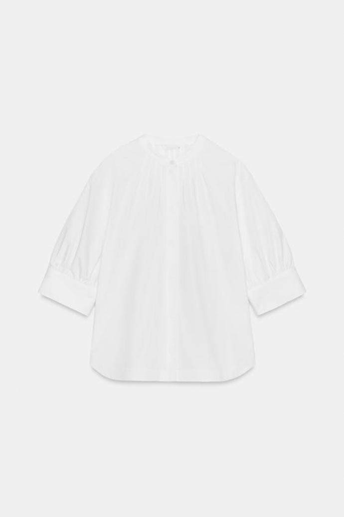 Košile s balonovými rukávy, Zara, 849 Kč