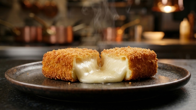 Trik pro dokonalý smažený sýr: Proč ho dát před pánví do mrazáku?