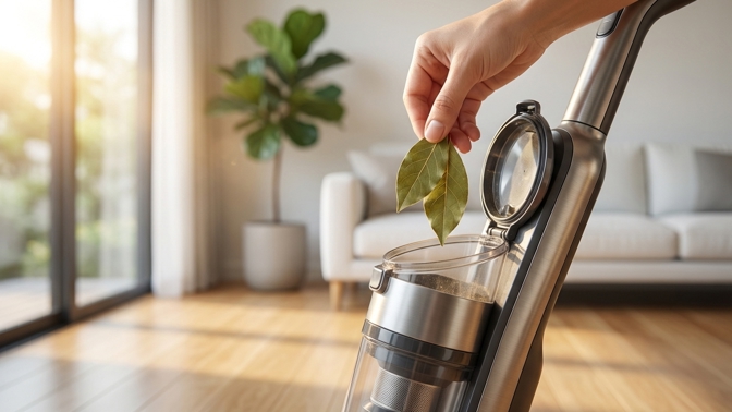 Smrdí vám vysavač? Bobkový list neutralizuje pachy i bez chemie