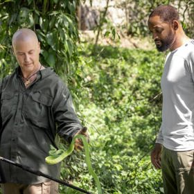 snímek ze sedmidílného dokumentu Od pólu k pólu s Willem Smithem