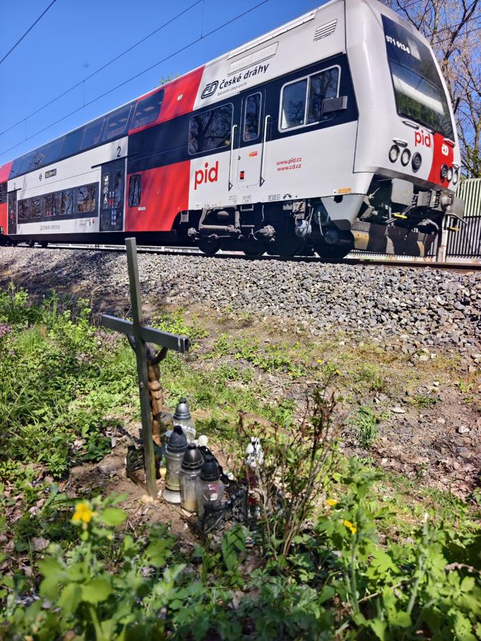 Místo, kde přišla o život Iveta Bartošová.