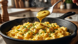 Vajíčka ze supermarketu budou mít barvu jako domácí: Tato lžička hořčice jim dodá sytý odstín i nadýchanost, kterou si zamilujete