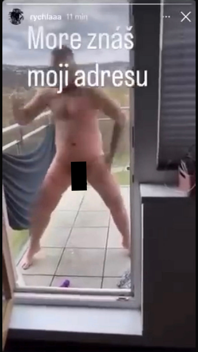 Leo Beránek tancoval zcela nahý na balkóně.