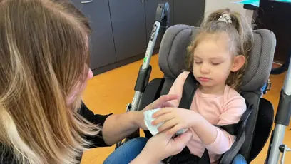 FOTO: Malá Viki bojuje o naději.