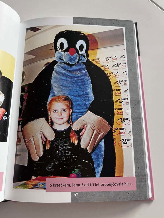 Málokdo ví, že Anička propůjčila svůj hlas krtečkovi. 