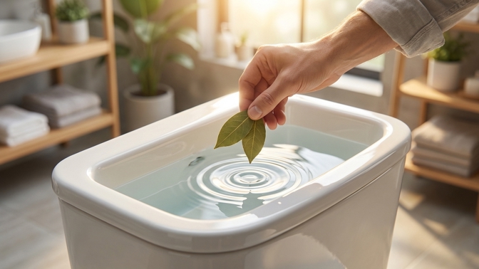 Jak provonět toaletu bez chemie? Zkuste bobkový list v nádržce