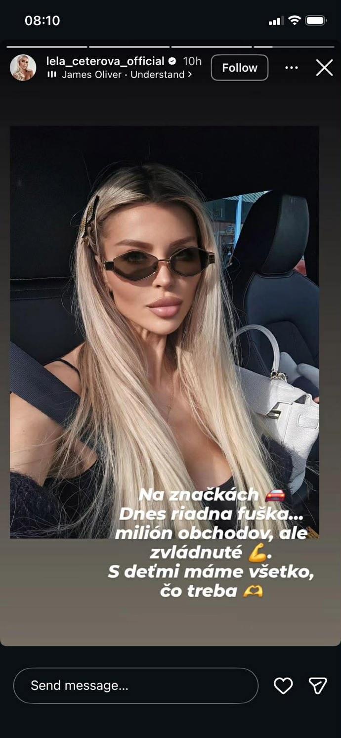 Lela Ceterová je na vše sama.