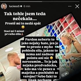 Lucie Široká zkritizovala novou reality show.
