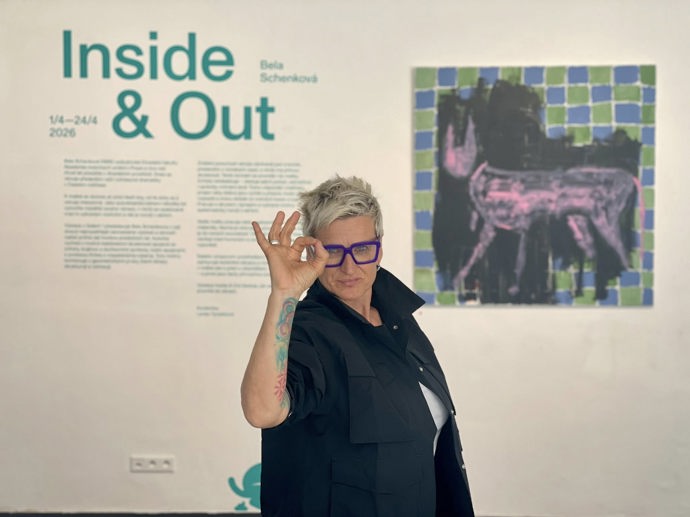 Bela Schenková je bývalou partnerkou Jana Potměšila. 