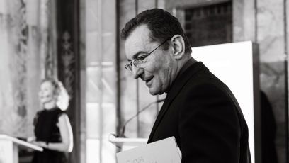 FOTO: Ondřej Vetchý získal Cenu Arnošta Lustiga.