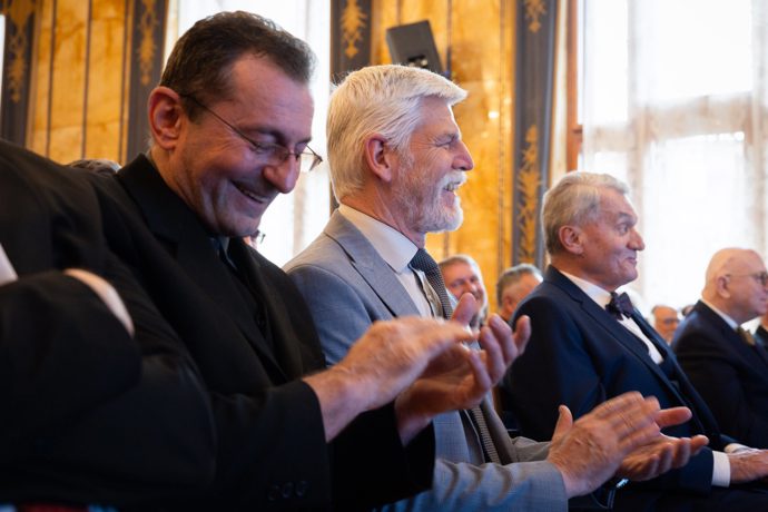 Ondřej Vetchý byl z ceny dojatý.