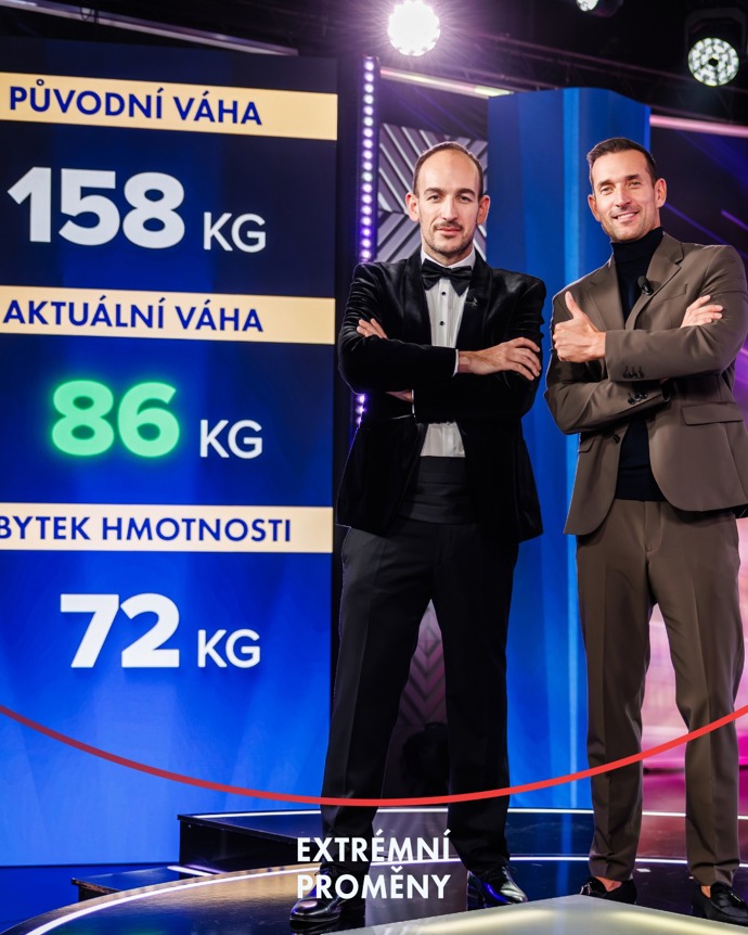 Marel Vala měl 158 kilo, nakonec se mu podařilo zhubnout na 86 kilo.