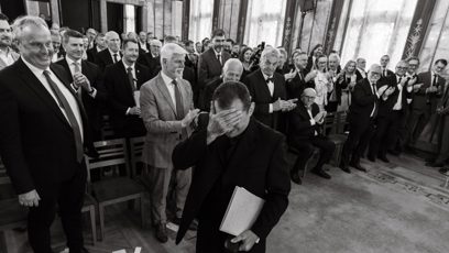 FOTO: Ondřej Vetchý neskrýval dojetí.