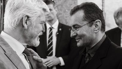 FOTO: Ondřej Vetchý získal Cenu Arnošta Lustiga.