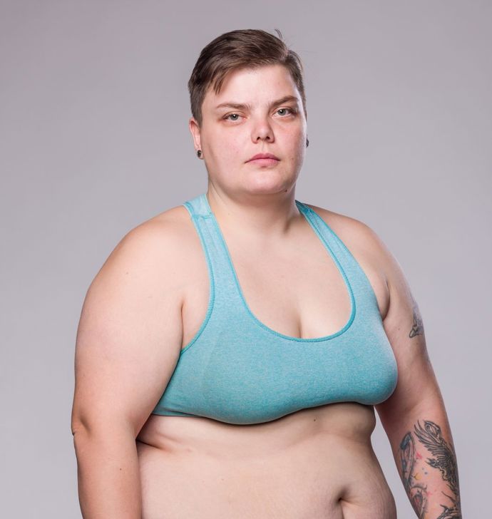 Účastnice Extrémních proměn Monika Müllerová. 