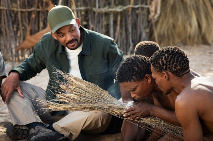 snímek ze sedmidílného dokumentu Od pólu k pólu s Willem Smithem