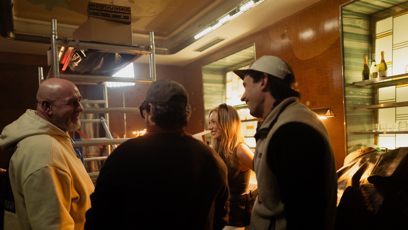 FOTO: Natáčení filmu Trampantojo.