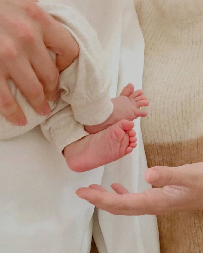 Barbora Poláková porodila krásného chlapečka. 