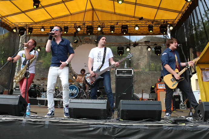 Kapela UDG v původním sestavení.