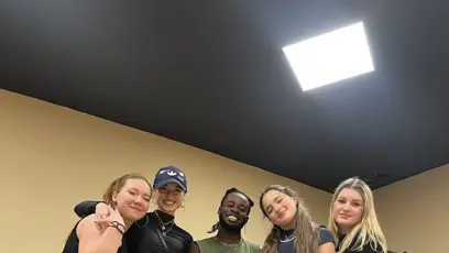 FOTO: Nikola Pařízková se věnuje tanci.