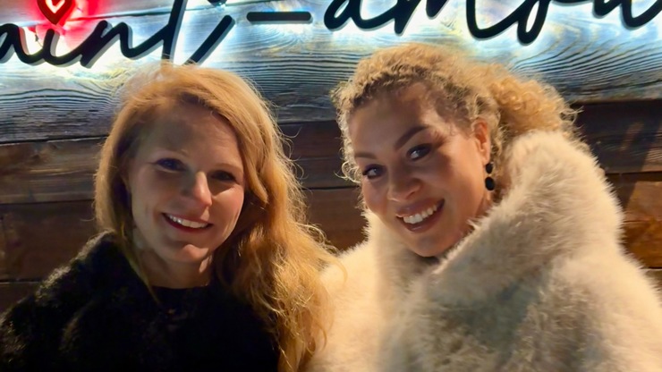 Zuzana navštívila kamarádku,která je v Courchevelu pracovně již několik let.